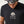 Camiseta Regular Fit Natural Conexion negro Hombre