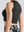 Crop Top Raglan  negro Mujer