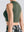 Crop Top Raglan  verde Militar Mujer