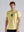 Camiseta Regular Fit Jimi hendrix  amarillo Hombre