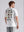 Camiseta Oversize Historia del arte  blanco Hombre