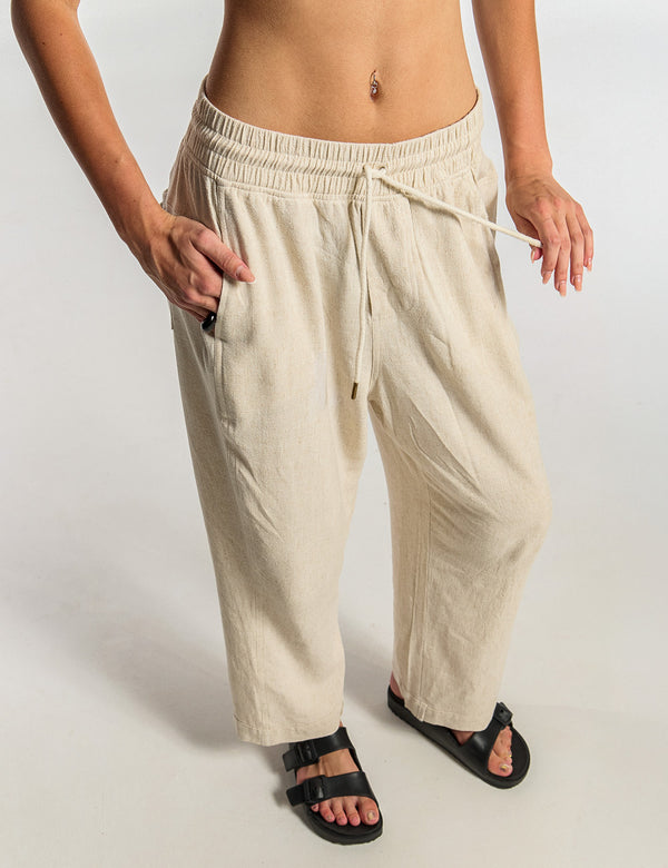 Pantalón Chino  Seafoam beige Mujer