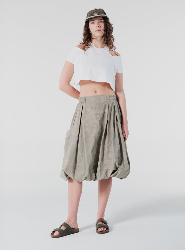 Falda Bombacha Ser Oliva Unisex