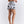 Falda Short  Jabe gris claro Mujer