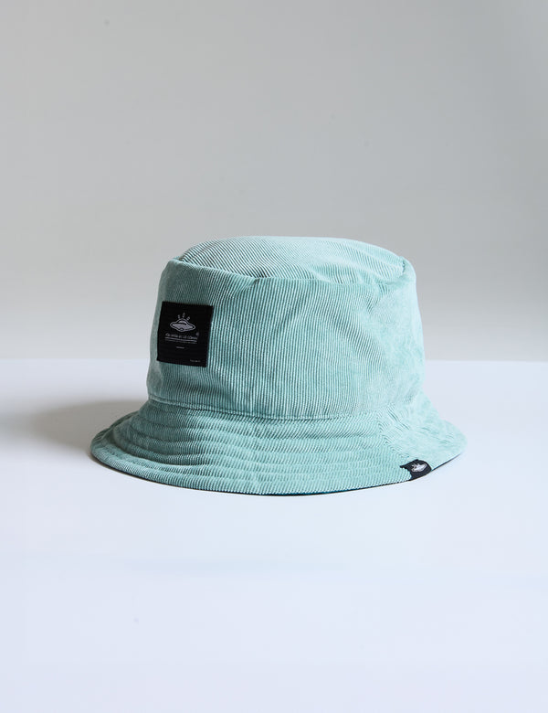 Fisher Hat Duplex Verde menta + Jade Unisex