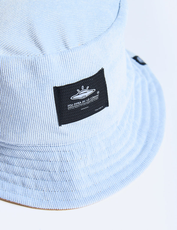 Fisher Hat Duplex Azul cielo + Chocolate Unisex