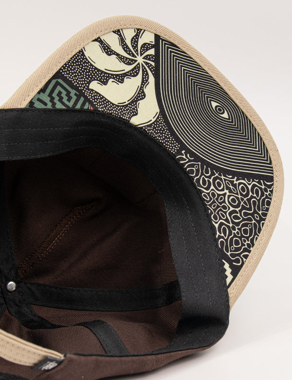 Gorra Desestructurada Atardecer Cafe Unisex