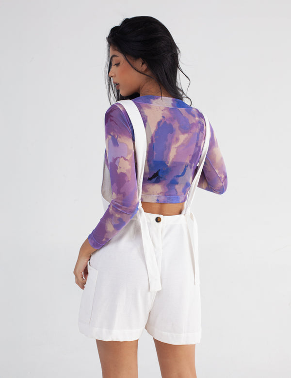 Romper Tirantas Haoma crudo Mujer