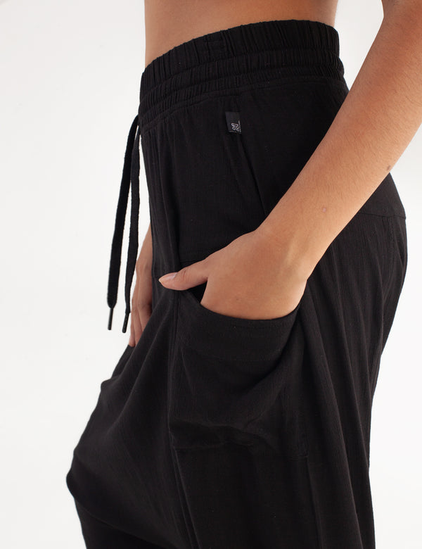 Pantalón Aladino negro mujer
