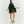 Kurta Tiras ajustable Joan negro+crudo mujer