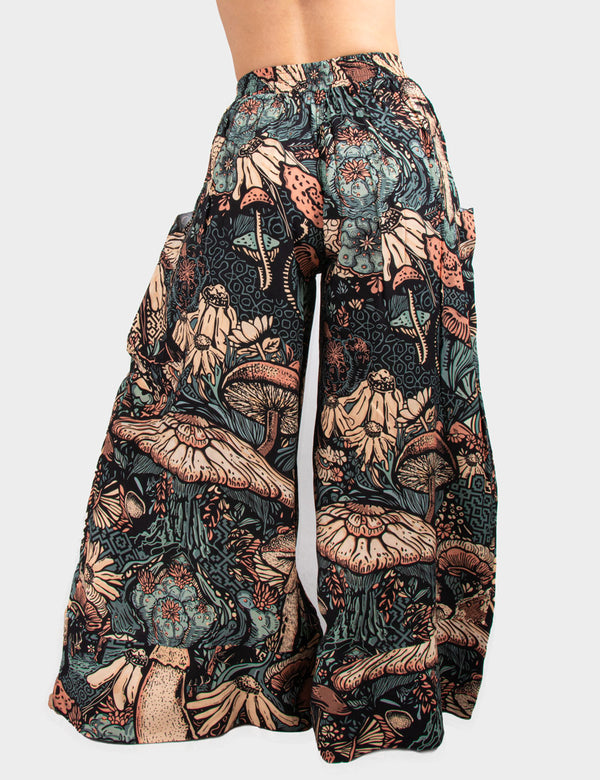 Pantalón Bota ancha Garden  multicolor Mujer