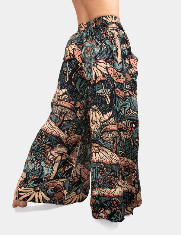 Pantalón Bota ancha Garden  multicolor Mujer