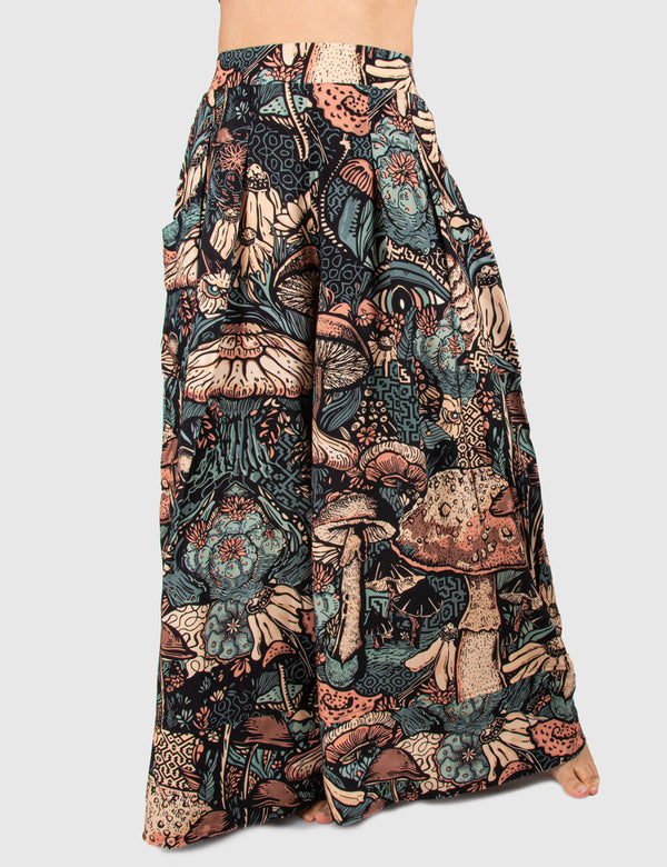 Pantalón Bota ancha Garden  multicolor Mujer