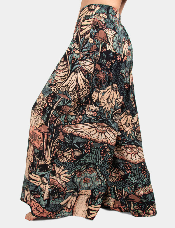 Pantalón Bota ancha Garden  multicolor Mujer