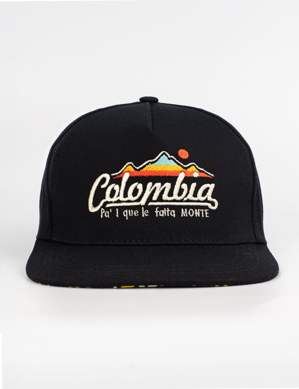 Gorra Desestructurada Drill negro Colombia Unisex