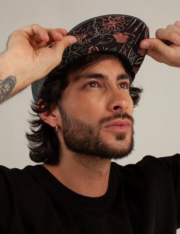 Melted Hat Ovni Verde pino Unisex