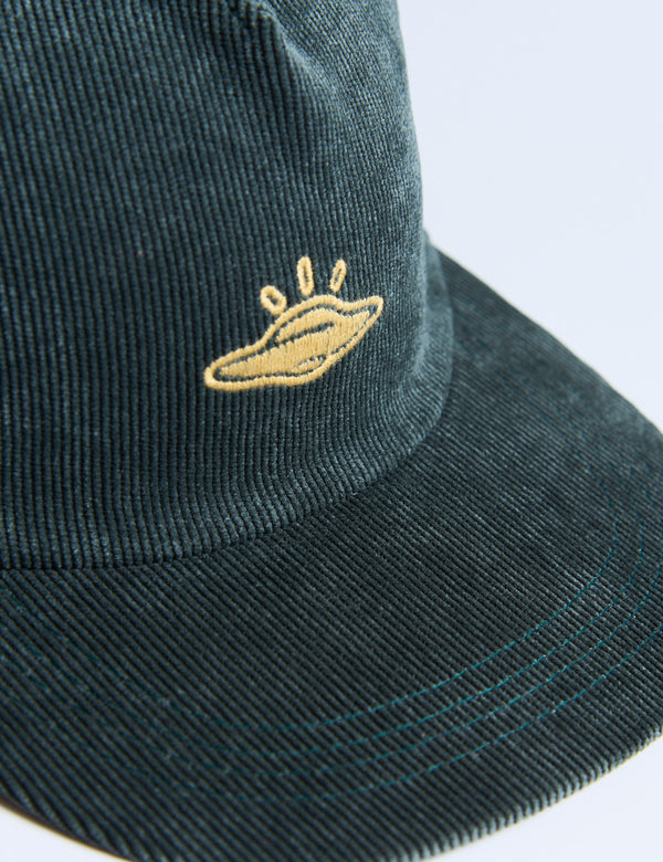 Melted Hat Ovni Verde pino Unisex
