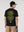 Camiseta regular fit Pachacutep negro hombre