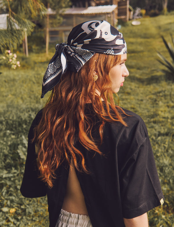 Pañoleta  Noche  negro Unisex