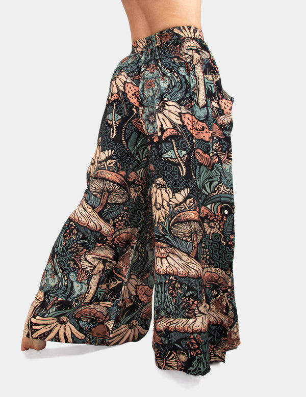 Pantalón Bota ancha Garden  multicolor Mujer