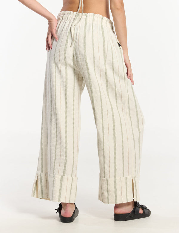  FOU Tienda  foutienda.myshopify.com pantalon-palazzo-raiz-crudo-verde-mujer   reggae   