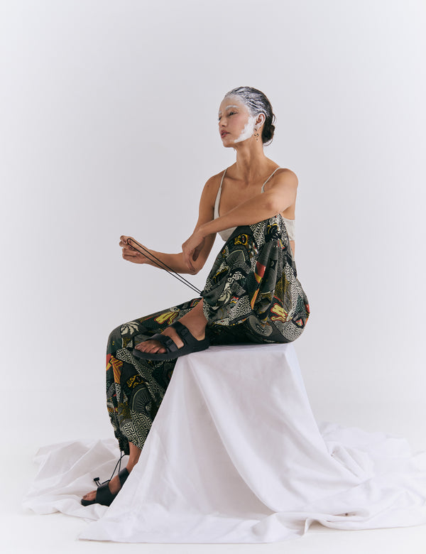 Pantalón Botas ajustables  Lupuna multicolor Mujer