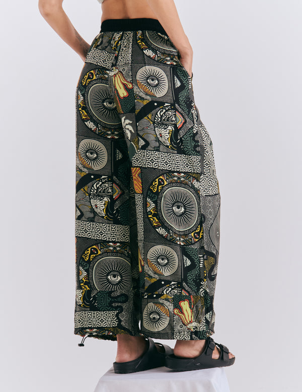 Pantalón Botas ajustables  Lupuna multicolor Mujer