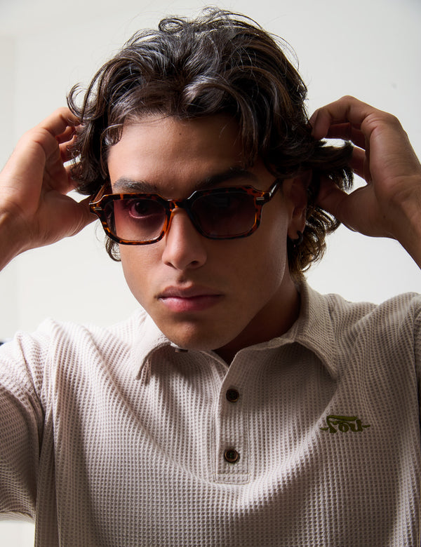 Camisa Polo  Morganita beige Hombre