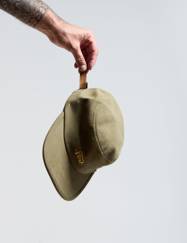 Gorra Rebel Hat verde militar