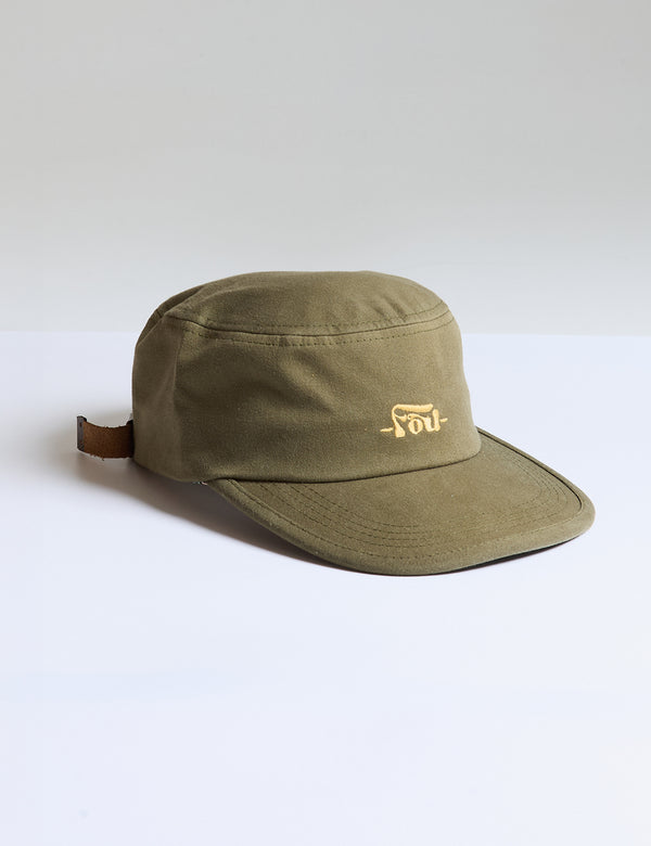 Gorra Rebel Hat verde militar
