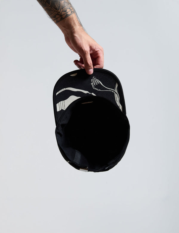 Rider Hat Fou negra Unisex