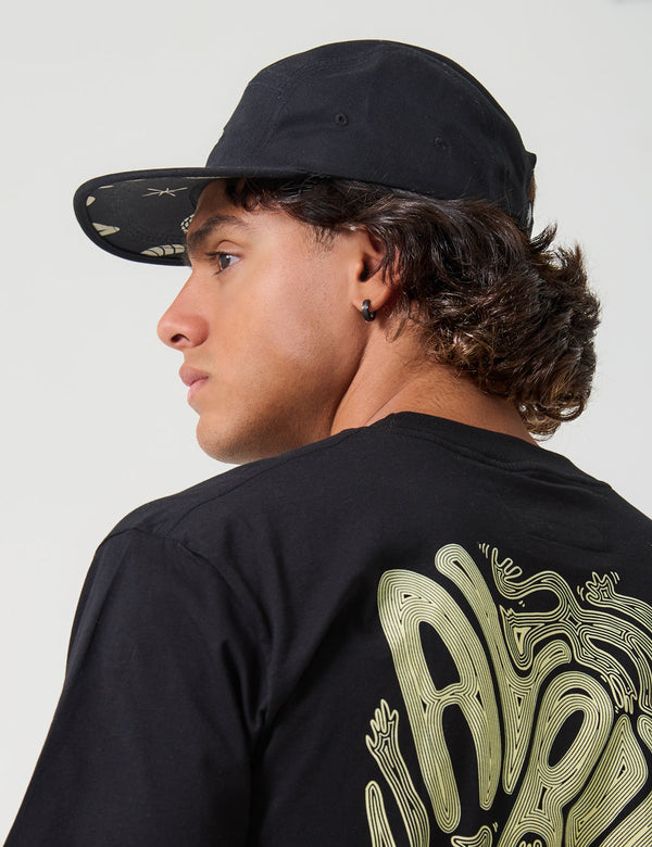 Rider Hat Fou negra Unisex
