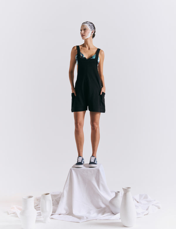 Romper Tirantas Noires negro Mujer