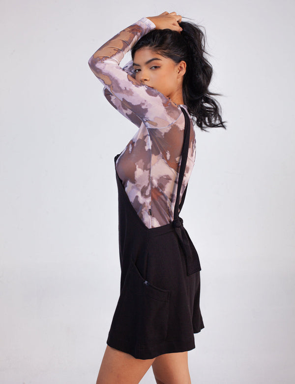 Romper Tirantas Noires negro Mujer