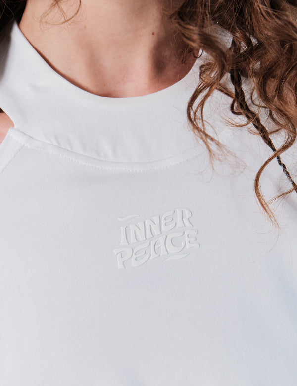 Camiseta Hombros descubiertos inner peace