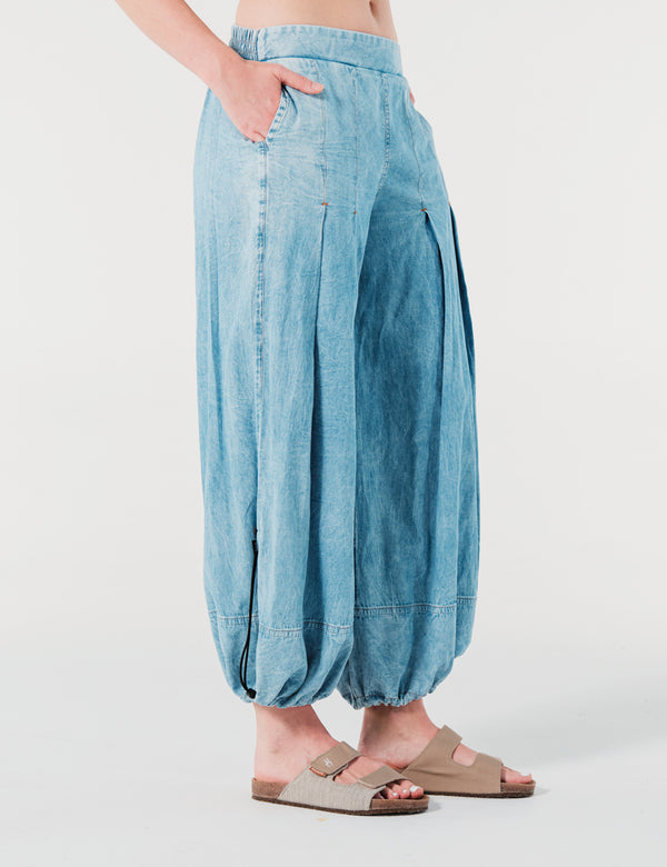 Pantalón Loose Fit Cielo Denim Mujer