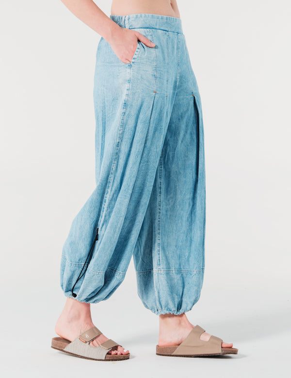 Pantalón Loose Fit Cielo Denim Mujer