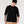 Camiseta Cortes Oversize Brujula Negro Hombre