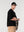 Camiseta Cortes Oversize Brujula Negro Hombre