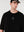 Camiseta Cortes Oversize Brujula Negro Hombre