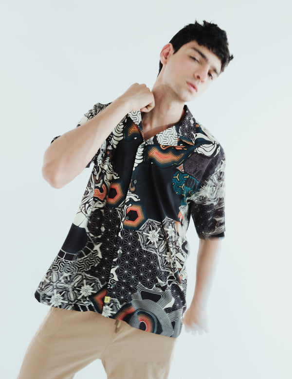 Camisa Regular Fit Amapola Multicolor