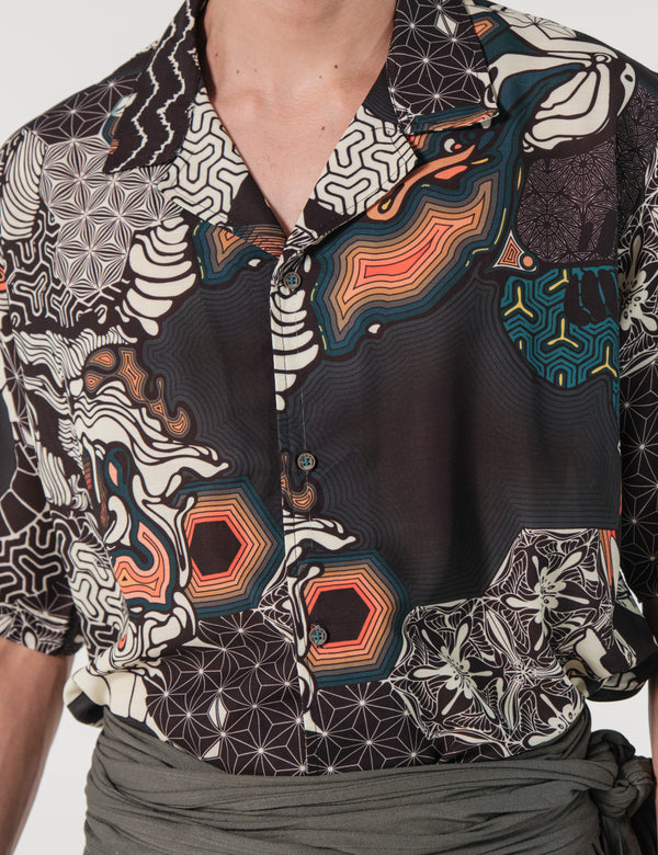 Camisa Regular Fit Amapola Multicolor