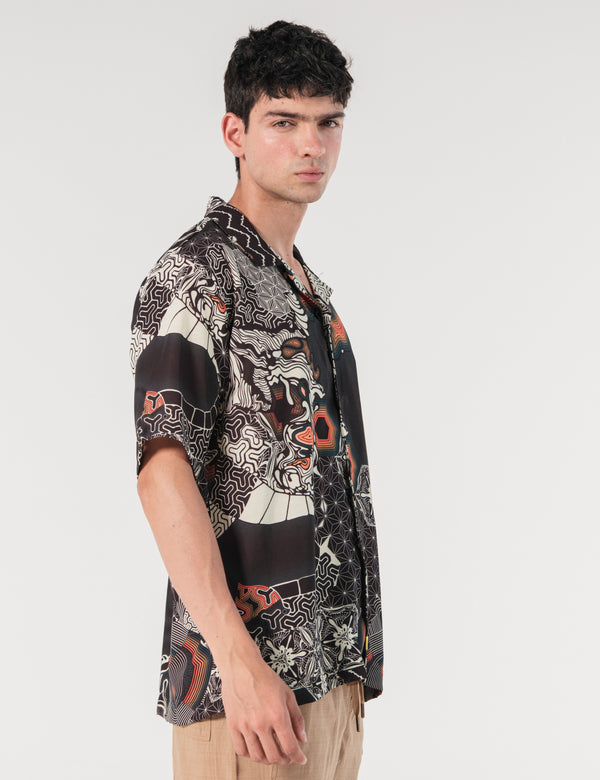 Camisa Regular Fit Amapola Multicolor