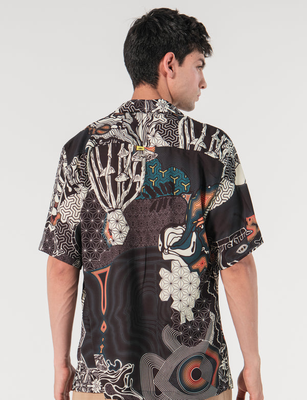 Camisa Regular Fit Amapola Multicolor