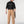 Camiseta Cortes Oversize Brujula Negro Hombre