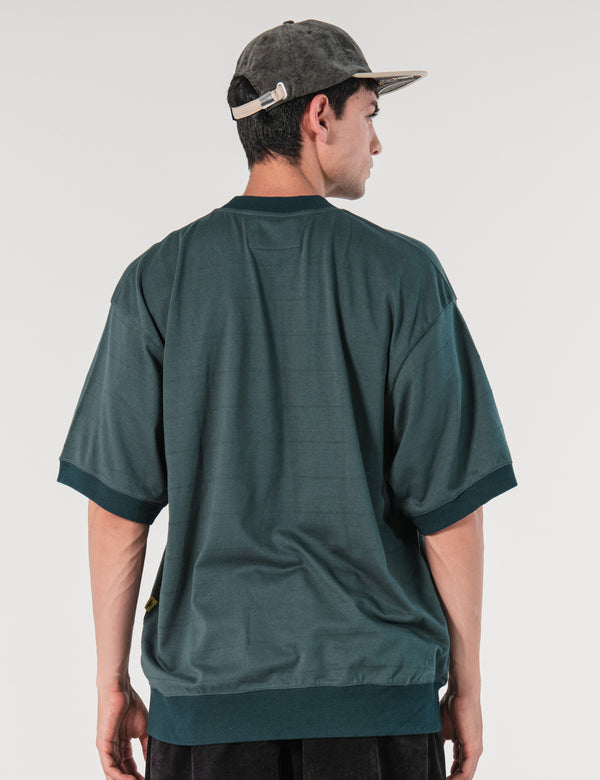Camiseta Boxy Fit Bosque Verde Jade Hombre