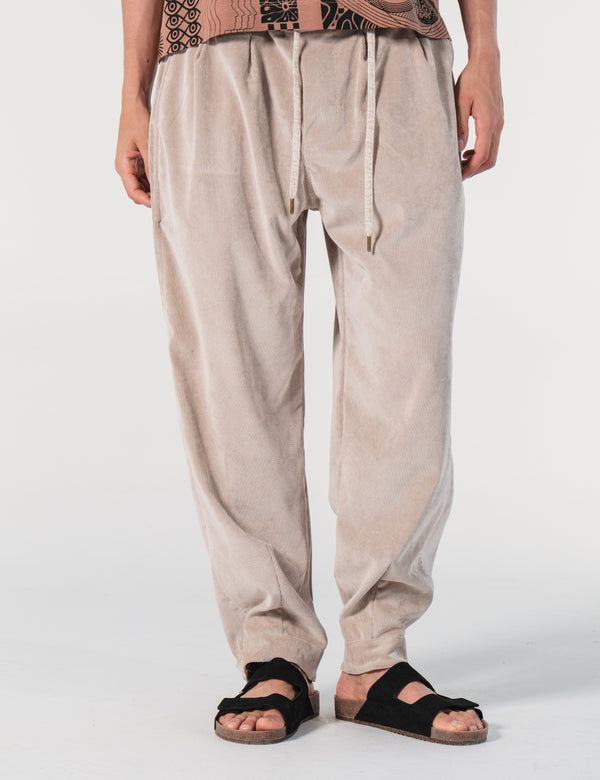 Pantalón Chino Loose Fit Conexion Beige Hombre