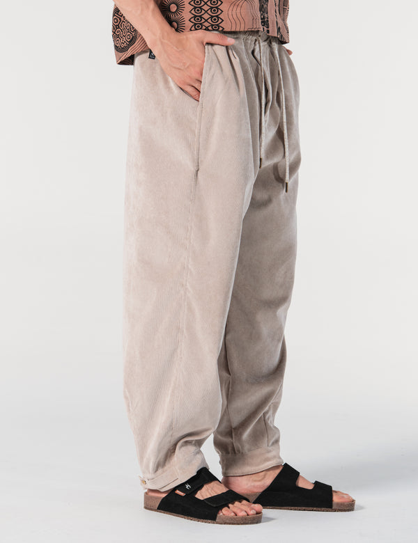 Pantalón Chino Loose Fit Conexion Beige Hombre