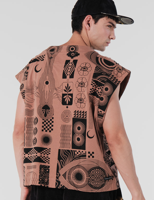 Tropelera Loose Fit Sisa Balance Kaky Hombre