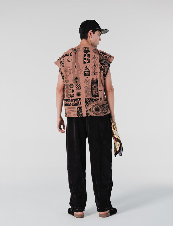 Tropelera Loose Fit Sisa Balance Kaky Hombre